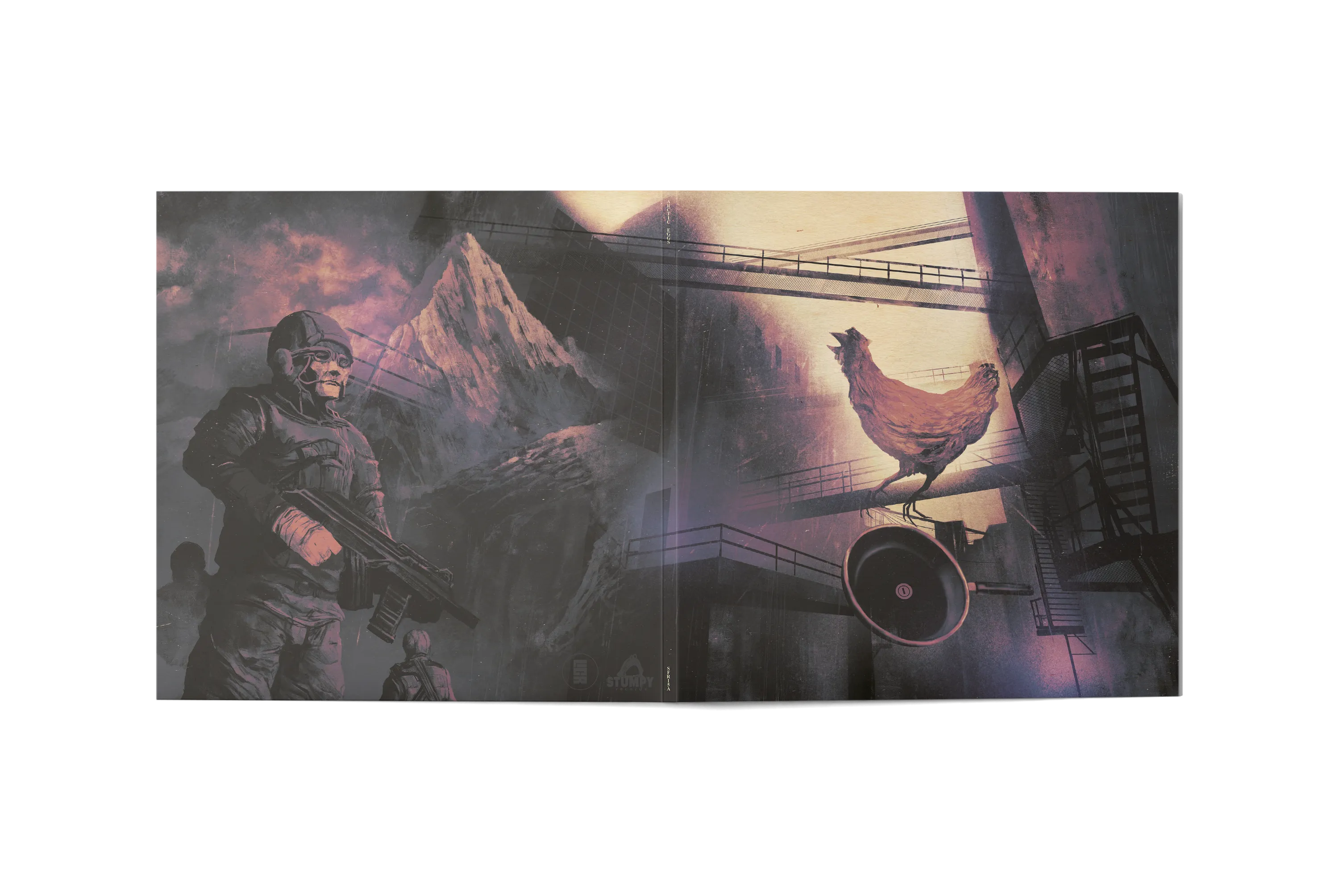 Arctic Eggs Outer Gatefold